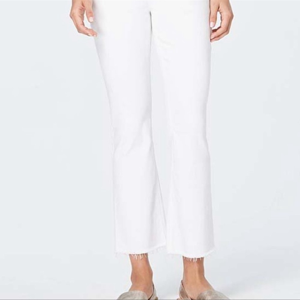 NWT J Jill white ankle jeans size 10